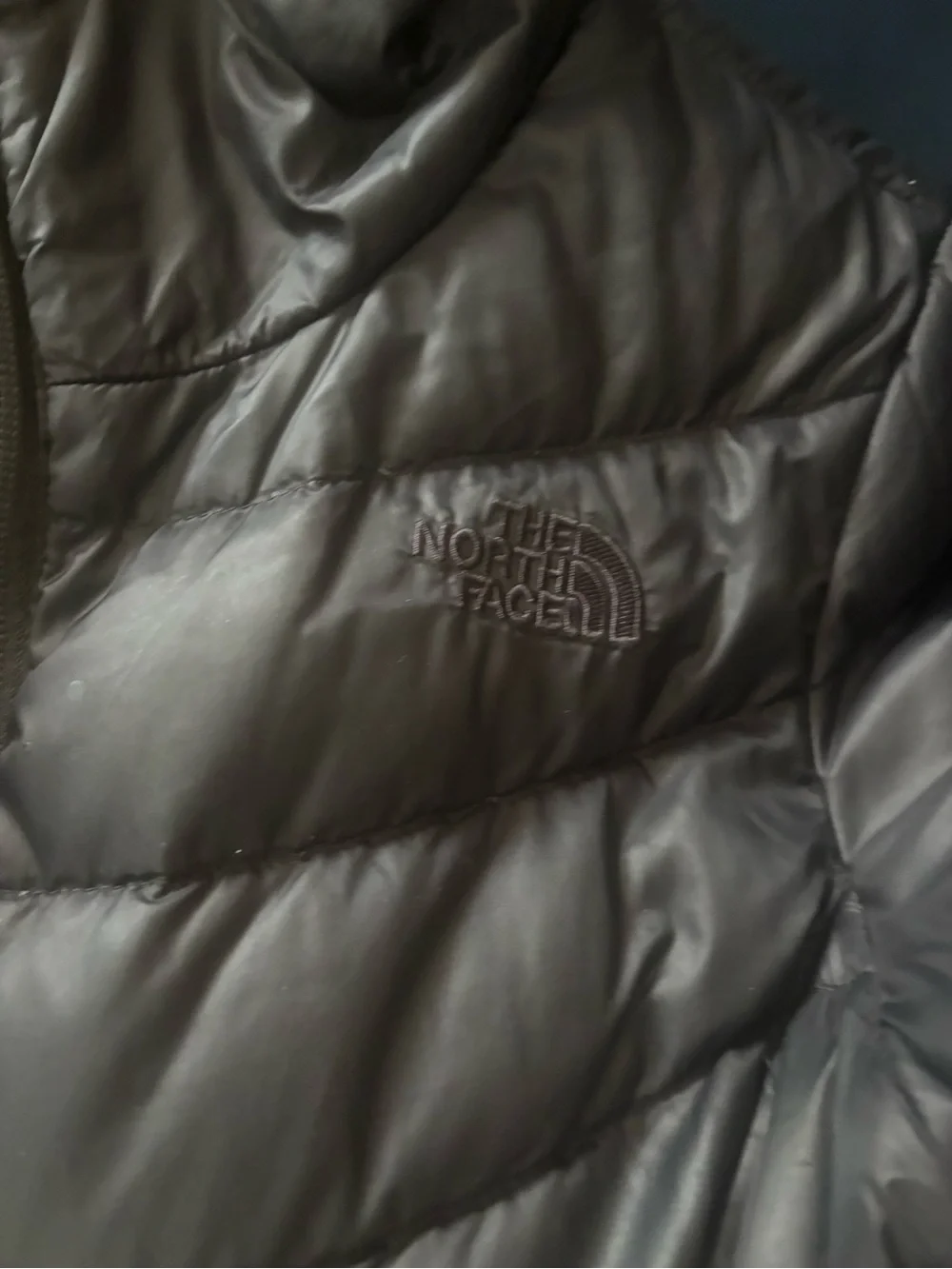 The North Face Women's Black Puffer Jacket with Contoured Stitching